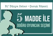 5 Madde İle Doğru Oyuncak Seçimi